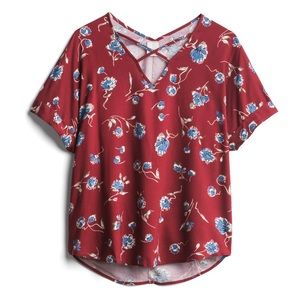 Kaileigh Rossano Cross Front Top